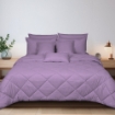 Picture of ai by AKEMI Colourkissed Collection Comforter Set | 100% MicroXT 700TC - Hallie  - Radiant Purple (SS/Q/K)