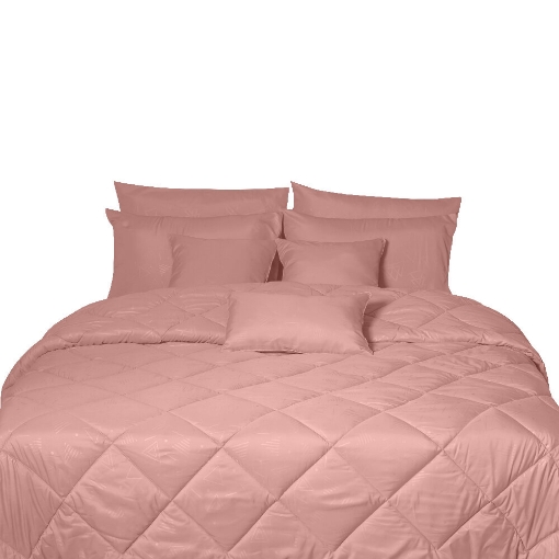 Picture of ai by AKEMI Colourkissed Collection Comforter Set | 100% MicroXT 620TC - Abinus  - Senreve Peach (SS/Q/K)