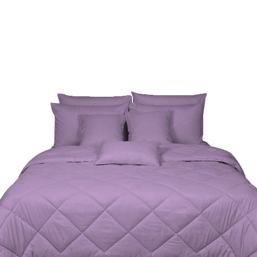 Picture of ai by AKEMI Colourkissed Collection Fitted Sheet Set | 100% MicroXT 700TC - Hallie  - Radiant Purple (SS/Q/K)