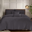 Picture of AKEMI TENCEL™ Modal Earnest Quilt Cover Set | 100% TENCEL™ Modal 880TC - Celly  - Grey (SS/ Q/ K)