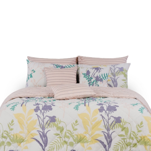 Picture of AKEMI Cotton Essentials Embrace Charm Comforter Set 600TC  - Verbeca (SS/ Q/ K)