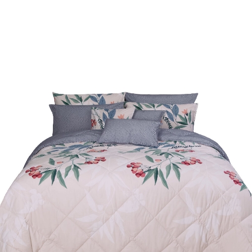 Picture of AKEMI Cotton Essentials Enclave Joy Comforter Set | 100% Cotton 700 TC  - Nickova (SS/ Q/ K)