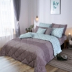 Picture of AKEMI Cotton Essentials Enclave Joy Comforter Set | 100% Cotton 650 TC  - Roux (SS/ Q/ K)