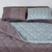 Picture of AKEMI Cotton Essentials Enclave Joy Comforter Set | 100% Cotton 650 TC  - Roux (SS/ Q/ K)