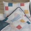 Picture of AKEMI Cotton Essentials Enclave Joy Comforter Set | 100% Cotton 650 TC  - Weasley (SS/ Q/ K)