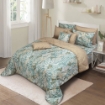 Picture of AKEMI Cotton Essentials Enclave Joy Fitted Sheet Set | 100% Cotton 700 TC  - Yorkhill (SS/ Q/ K)