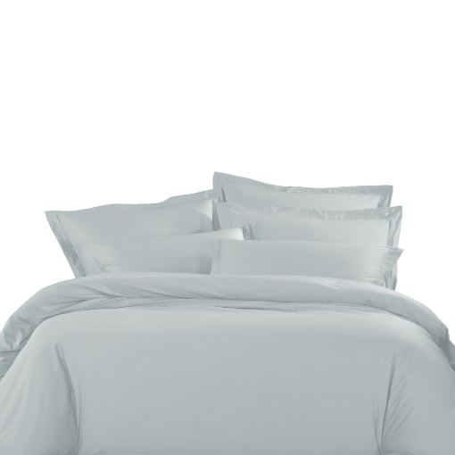 Picture of AKEMI Signature Haven Quilt Cover Set | MicroTENCEL™ Lyocell 1400TC  - Chalk Mint (Q/K/SK)