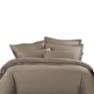 Picture of AKEMI Signature Haven Quilt Cover Set | MicroTENCEL™ Lyocell 1400TC  - Plaza Taupe (Q/K/SK)