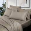 Picture of AKEMI Signature Haven Quilt Cover Set | MicroTENCEL™ Lyocell 1400TC  - Plaza Taupe (Q/K/SK)