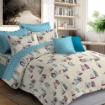 Picture of ai by AKEMI Joyvibes Collection Fitted Sheet Set 550TC  - Beach Huts (SS/Q/K)