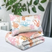 Picture of ai by AKEMI Joyvibes Collection Fitted Sheet Set 550TC  - Coral Reefs (SS/Q/K)