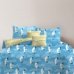 Picture of ai by AKEMI Joyvibes Collection Fitted Sheet Set 550TC  - Seabirds (SS/Q/K)