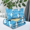 Picture of ai by AKEMI Joyvibes Collection Fitted Sheet Set 550TC  - Seabirds (SS/Q/K)