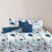 Picture of ai by AKEMI Joyvibes Collection Fitted Sheet Set 550TC  - Underwater World (SS/Q/K)