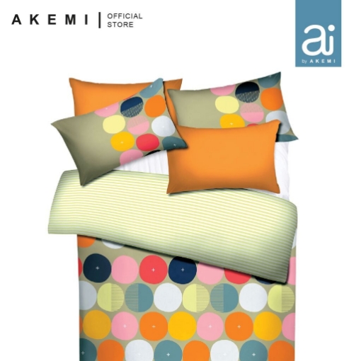 Picture of ai by AKEMI Lovesome Collection Comforter Set 580TC  - Bomber (SS/Q/K)