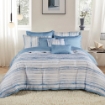 Picture of AKEMI Tencel Lyocell HeiQ Allergen Quilt Cover Set 930TC  - Rayures (SS/ Q/ K)