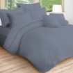 Picture of AKEMI Cotton Essentials Colour Home Divine Fitted Sheet Set 600TC  - Artic Blue (Super Single/ Queen/ King)