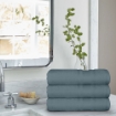 Picture of AKEMI Ultra Absorbent Airloop Cotton Bath Towel  - Lead Teal (70cmx140cm)