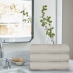 Picture of AKEMI Ultra Absorbent Airloop Cotton Bath Towel  - Stone Khaki (70cmx140cm)