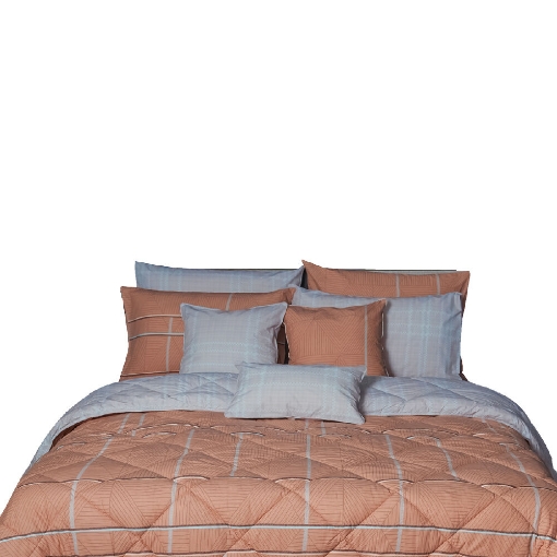 Picture of AKEMI Cotton Essentials Embrace Charm Comforter Set 600TC - Heinrich (Super Single/ Queen/ King)