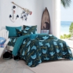 Picture of AKEMI Cotton Select Cheeky Cheeks Fitted Sheet Set 850TC - Sea Sonata (Super Single/ Queen/ King)