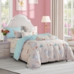 Picture of AKEMI Cotton Select Cheeky Cheeks Quilt Cover Set 850TC - Hopscotch (Super Single/ Queen/ King)