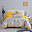 Picture of AKEMI Cotton Select Cheeky Cheeks Quilt Cover Set 850TC - School Fun (Super Single/ Queen/ King)