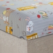 Picture of AKEMI Cotton Select Cheeky Cheeks Quilt Cover Set 850TC - School Fun (Super Single/ Queen/ King)