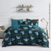 Picture of AKEMI Cotton Select Cheeky Cheeks Quilt Cover Set 850TC - Sea Sonata (Super Single/ Queen/ King)