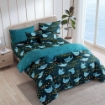 Picture of AKEMI Cotton Select Cheeky Cheeks Quilt Cover Set 850TC - Sea Sonata (Super Single/ Queen/ King)