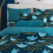 Picture of AKEMI Cotton Select Cheeky Cheeks Quilt Cover Set 850TC - Sea Sonata (Super Single/ Queen/ King)