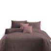 Picture of ai by AKEMI ColourJoy Collection Fitted Sheet Set | 100% MicroXT 650TC - Clay Mocha (Super Single/Queen/King)