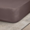 Picture of ai by AKEMI ColourJoy Collection Fitted Sheet Set | 100% MicroXT 650TC - Clay Mocha (Super Single/Queen/King)