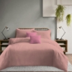 Picture of ai by AKEMI ColourJoy Collection Fitted Sheet Set | 100% MicroXT 650TC - Hush Peachy (Super Single/Queen/King)