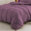 Picture of ai by AKEMI ColourJoy Collection Comforter Set | 100% MicroXT 650TC - Muted Plum (Super Single/Queen/King)