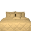 Picture of ai by AKEMI Colourkissed Collection Comforter Set | 100% MicroXT 700TC - Swift Honey Yello (Super Single/Queen/King)