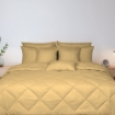 Picture of ai by AKEMI Colourkissed Collection Comforter Set | 100% MicroXT 700TC - Swift Honey Yello (Super Single/Queen/King)