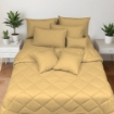 Picture of ai by AKEMI Colourkissed Collection Comforter Set | 100% MicroXT 700TC - Swift Honey Yello (Super Single/Queen/King)