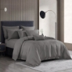 Picture of AKEMI TENCEL™ Modal Gladice Fitted Sheet Set | 100% TENCEL™ Modal 1300TC - Galaxy Gray (Super Single/ Queen/ King)