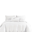 Picture of AKEMI TENCEL™ Modal Gladice Fitted Sheet Set | 100% TENCEL™ Modal 1300TC - Petal White (Super Single/ Queen/ King)