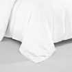 Picture of AKEMI TENCEL™ Modal Gladice Fitted Sheet Set | 100% TENCEL™ Modal 1300TC - Petal White (Super Single/ Queen/ King)