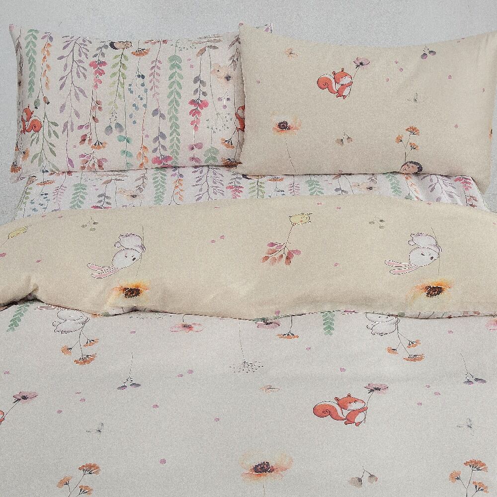 AKEMI TENCEL™ Lyocelll Tickle Fun Fitted Sheet Set 900TC - Whimsy
