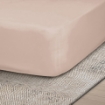 Picture of AKEMI Cotton Essentials Colour Home Divine Fitted Sheet Set 600TC - Candy Pink (Super Single/Queen)