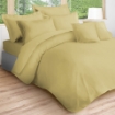 Picture of AKEMI Cotton Essentials Colour Home Divine Fitted Sheet Set 600TC - Soft Lemon (Super Single/Queen)