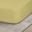 Picture of AKEMI Cotton Essentials Colour Home Divine Fitted Sheet Set 600TC - Soft Lemon (Super Single/Queen)