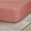 Picture of AKEMI Cotton Essentials Colour Home Divine Fitted Sheet Set 600TC - Pales Rose (Super Single/Queen)