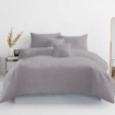 Picture of AKEMI Cotton Essentials Colour Home Divine Fitted Sheet Set 600TC - Cloudy Lilac (Super Single/Queen)