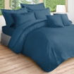 Picture of AKEMI Cotton Essentials Colour Home Divine Fitted Sheet Set 600TC - Royal Blue (Super Single/Queen)