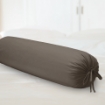 Picture of AKEMI Cotton Essentials Colour Home Divine Fitted Sheet Set 600TC - Rustic Brown (Super Single/Queen)