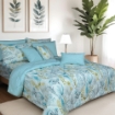 Picture of AKEMI Cotton Essentials Enclave Joy Comforter Set | 100% Cotton 650 TC - Fallyn (Super Single/ Queen/ King)